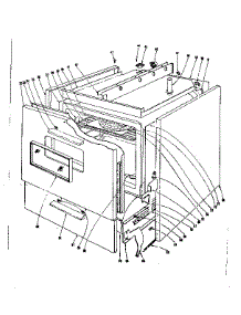 Body Section parts for Kenmore Range 101.933622 (101933622, 101 933622) from AppliancePartsPros.com