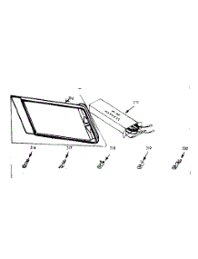 Wire Harnesses And Components & Set On Griddle parts for Kenmore Range 103.9707000 (1039707000, 103 9707000) from AppliancePartsPros.com