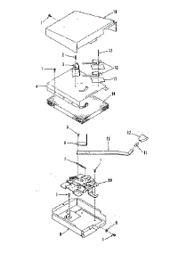 Power Lock Section parts for Kenmore Range 911.7398510 (9117398510, 911 7398510) from AppliancePartsPros.com