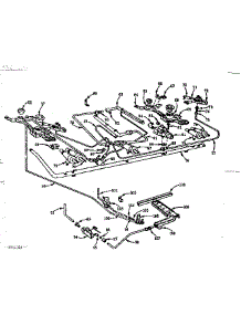 Burner Section parts for Kenmore Range 103.780610 (103780610, 103 780610) from AppliancePartsPros.com