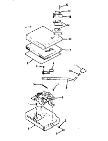 Power Lock parts for Kenmore Range 911.3658790 (9113658790, 911 3658790) from AppliancePartsPros.com