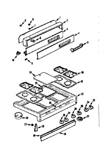 Porcelain Optional Removable Kit No. 700130 parts for Kenmore Range 103.7546640 (1037546640, 103 7546640) from AppliancePartsPros.com