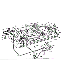 Burner Section parts for Kenmore Range 103.254010 (103254010, 103 254010) from AppliancePartsPros.com
