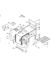 Body Parts parts for Kenmore Range 119.7728310 (1197728310, 119 7728310) from AppliancePartsPros.com