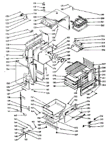 Body Section parts for Kenmore Range 103.9496840 (1039496840, 103 9496840) from AppliancePartsPros.com