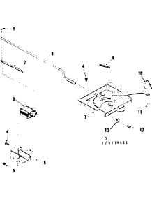 Power Lock Section parts for Kenmore Range 911.9388411 (9119388411, 911 9388411) from AppliancePartsPros.com