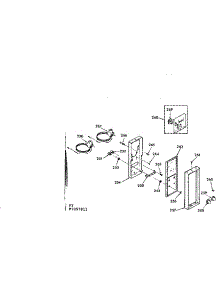 Upper Oven Control Panel Section parts for Kenmore Range 103.7857811 (1037857811, 103 7857811) from AppliancePartsPros.com