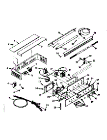 Control Panel parts for Kenmore Range 103.4267002 (1034267002, 103 4267002) from AppliancePartsPros.com