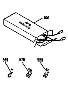Wire Harness parts for Kenmore Range 911.3654090 (9113654090, 911 3654090) from AppliancePartsPros.com
