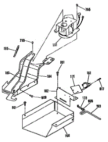 Door Lock Section parts for Kenmore Range 911.3654090 (9113654090, 911 3654090) from AppliancePartsPros.com