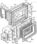 Microwave Door Parts