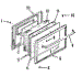 Lower Oven Door Section