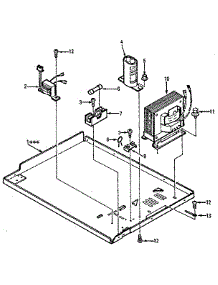 Microwave Parts parts for Kenmore Range 911.6878310 (9116878310, 911 6878310) from AppliancePartsPros.com