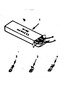 Wire Harnesses And Components parts for Kenmore Range 911.6428610 (9116428610, 911 6428610) from AppliancePartsPros.com