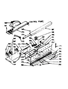 Control Panel parts for Kenmore Range 103.3266733 (1033266733, 103 3266733) from AppliancePartsPros.com