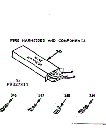 Wire Harnesses And Components parts for Kenmore Range 911.9337812 (9119337812, 911 9337812) from AppliancePartsPros.com