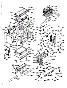 Upper Oven Section parts for Kenmore Range 103.9877020 (1039877020, 103 9877020) from AppliancePartsPros.com