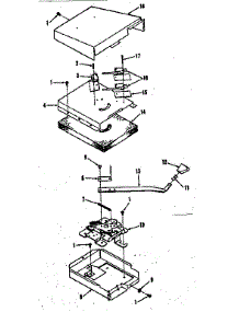 Illustration For Power Lock Section parts for Kenmore Range 911.7378510 (9117378510, 911 7378510) from AppliancePartsPros.com