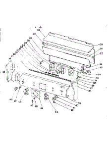 Control Panel parts for Kenmore Range 101.962587 (101962587, 101 962587) from AppliancePartsPros.com