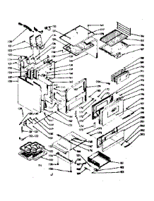Body Section parts for Kenmore Range 103.7406860 (1037406860, 103 7406860) from AppliancePartsPros.com