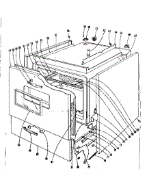 Body Section parts for Kenmore Range 101.9336401 (1019336401, 101 9336401) from AppliancePartsPros.com
