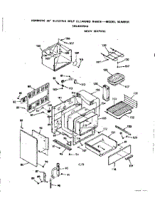 Body Section parts for Kenmore Range 103.9307913 (1039307913, 103 9307913) from AppliancePartsPros.com