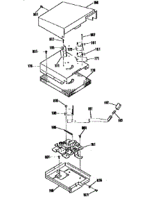 Door Lock Section parts for Kenmore Range 911.7313191 (9117313191, 911 7313191) from AppliancePartsPros.com