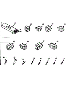 Wire Harnesses & Components parts for Kenmore Range 103.9957041 (1039957041, 103 9957041) from AppliancePartsPros.com