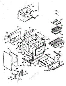 Lower Body Section parts for Kenmore Range 103.9747320 (1039747320, 103 9747320) from AppliancePartsPros.com