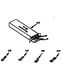 Wire Harnesses And Components parts for Kenmore Range 103.9747320 (1039747320, 103 9747320) from AppliancePartsPros.com