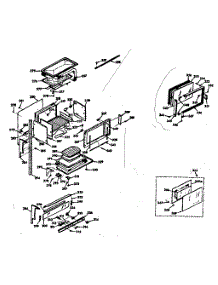 Upper Body Section parts for Kenmore Range 103.9747320 (1039747320, 103 9747320) from AppliancePartsPros.com