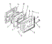 Lower & Upper Oven Door Section