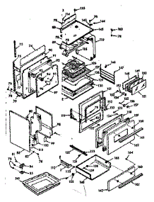 Body Section parts for Kenmore Range 103.9147241 (1039147241, 103 9147241) from AppliancePartsPros.com