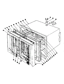 Oven Section parts for Kenmore Range 101.902631 (101902631, 101 902631) from AppliancePartsPros.com