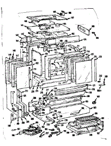 Upper Oven Section parts for Kenmore Range 103.7846645 (1037846645, 103 7846645) from AppliancePartsPros.com