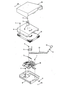 Door Lock Section parts for Kenmore Range 911.7398812 (9117398812, 911 7398812) from AppliancePartsPros.com