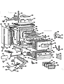 Lower Oven And Burner Section parts for Kenmore Range 103.7886651 (1037886651, 103 7886651) from AppliancePartsPros.com