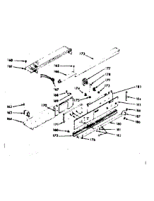 Control Panel Section parts for Kenmore Range 103.3246751 (1033246751, 103 3246751) from AppliancePartsPros.com