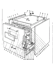 Body Section parts for Kenmore Range 101.936630 (101936630, 101 936630) from AppliancePartsPros.com