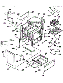 Body Section parts for Kenmore Range 911.9382893 (9119382893, 911 9382893) from AppliancePartsPros.com