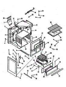 Body Section parts for Kenmore Range 911.7278811 (9117278811, 911 7278811) from AppliancePartsPros.com
