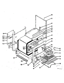 Body parts for Kenmore Range 119.9078410 (1199078410, 119 9078410) from AppliancePartsPros.com