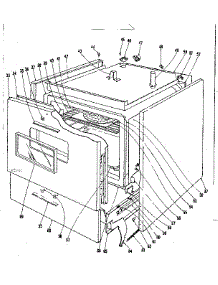 Body Section parts for Kenmore Range 101.933623 (101933623, 101 933623) from AppliancePartsPros.com