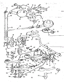 Burner Section parts for Kenmore Range 103.7946340 (1037946340, 103 7946340) from AppliancePartsPros.com