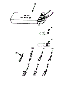 Wire Harnesses & Components parts for Kenmore Range 103.9806840 (1039806840, 103 9806840) from AppliancePartsPros.com