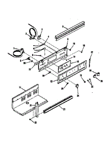 Control Panel parts for Kenmore Range 911.4268490 (9114268490, 911 4268490) from AppliancePartsPros.com