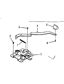 Oven Dooor Lock Section parts for Kenmore Range 278.4238592 (2784238592, 278 4238592) from AppliancePartsPros.com