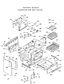 Body Section parts for Kenmore Range 103.9327810 (1039327810, 103 9327810) from AppliancePartsPros.com