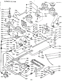 Burner parts for Kenmore Range 103.7486700 (1037486700, 103 7486700) from AppliancePartsPros.com