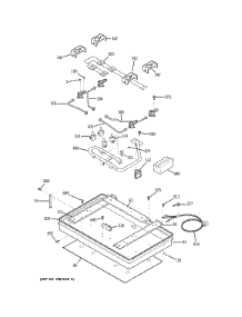 Gas & Burner Parts parts for Kenmore Cooktop 911.33213102 (91133213102, 911 33213102) from AppliancePartsPros.com